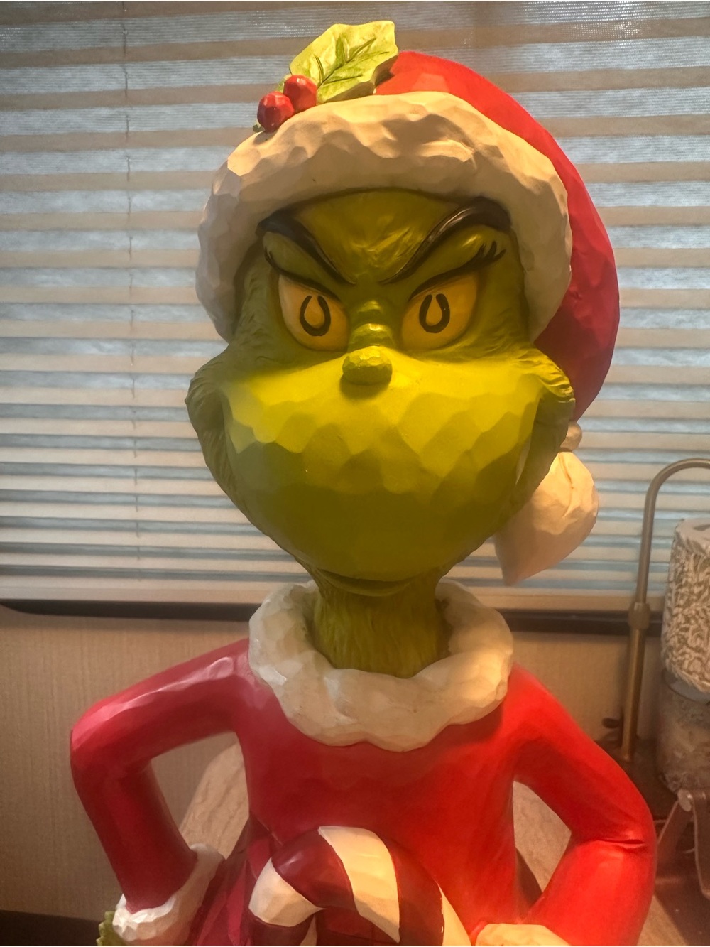 Grinch & Max Statue 20" Tall  Jim Shore Enesco Hand Painted 2024 Christmas - Picture 2 of 9